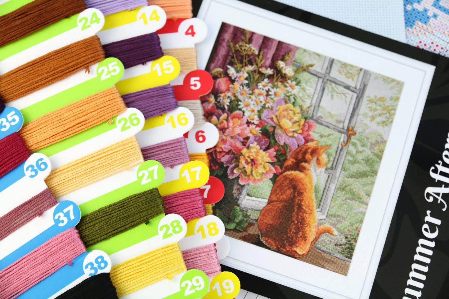 Otwieramy zestaw do haftu firmy Merejka Otwieramy zestaw do haftu firmy Merejka