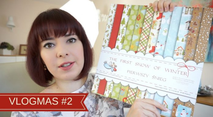 Vlogmas #2: Materiały do grudniownika i kod na darmową dostawę Vlogmas #2