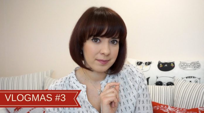 Vlogmas #3: Haul, którego nie było, nowa zabawa i haft